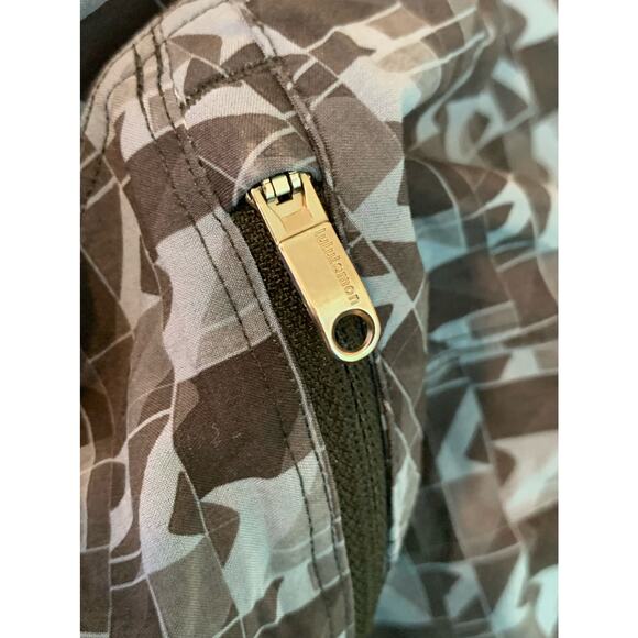 Lululemon Athletica geometric print lined training pull on shorts size M - Picture 6 of 7